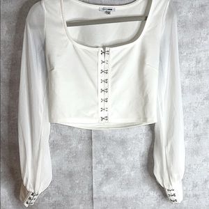 Corset blouse